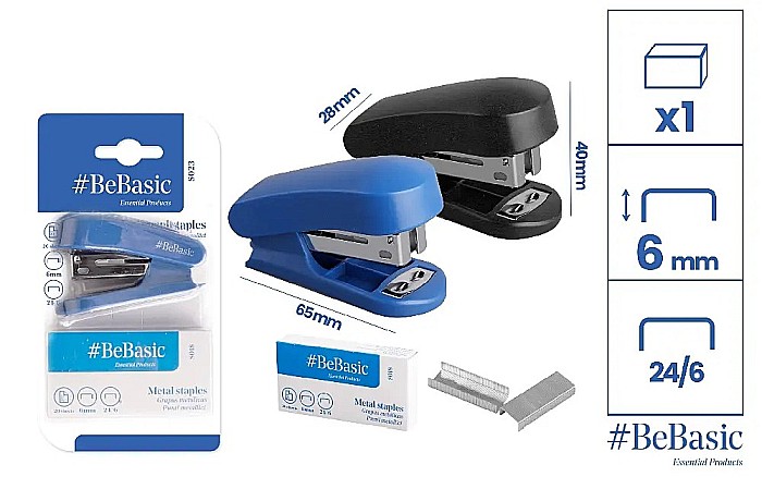 CAPSATOR MINI BeBasic 24/6, 20 COLI + 1000 CAPSE S023 [1]