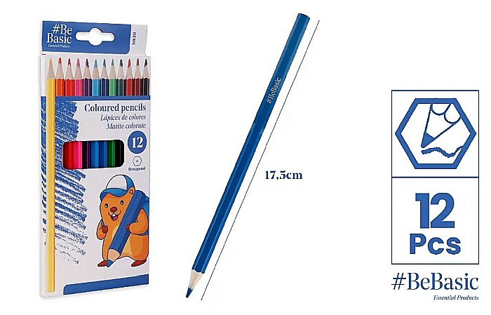 CREIOANE COLORATE BeBasic 12/SET HEXAGONALE S039 [1]