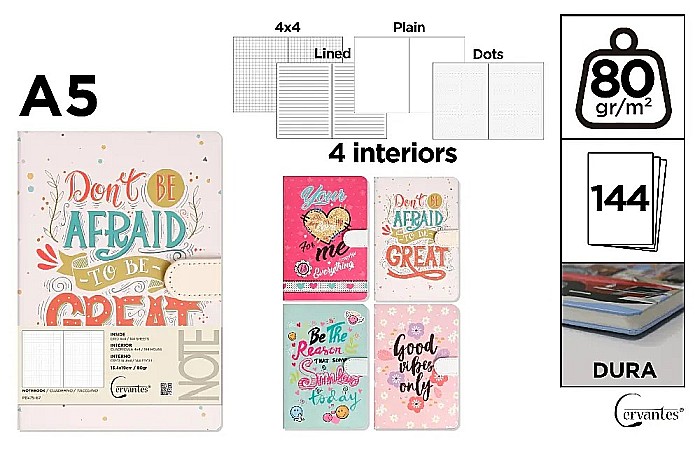 NOTES IPB A5 144 FILE FANTASY DIVERSE MESAJE CLAPA MAGNETICA PB475-67 [1]