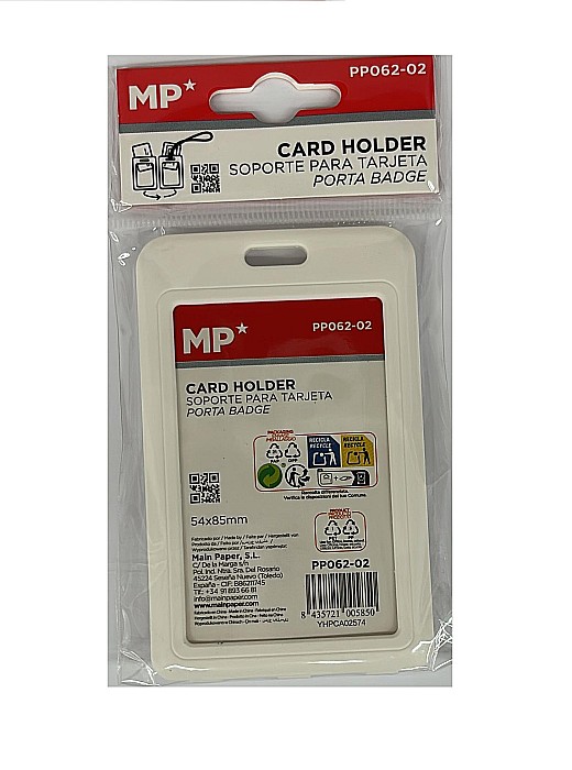 BUZUNAR ECUSON IPB 69.9*111.7MM VERTICAL ALB CU SNUR PP062-02 [2]