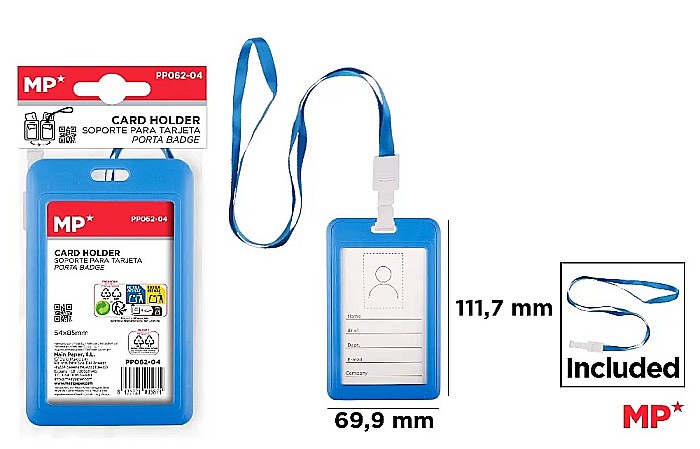 BUZUNAR ECUSON IPB 69.9*111.7MM VERTICAL CU SNUR ALBASTRU PP062-04 [1]
