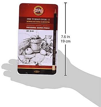 KOH SET CREION GRAFIT 12/SET 8B-8H K1902-12 [3]