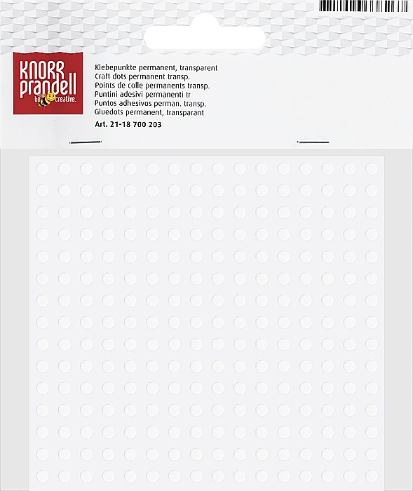 KP BULINE DUBLU ADEZIVE 3MM 768 BUCATI TRANSPARENTE 18700203 [2]