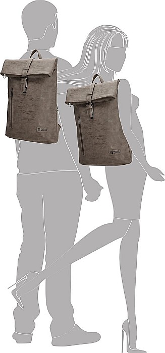 EB RUCSAC LAPTOP ROTTERDAM 15 inch TAUPE 66598134 [5]