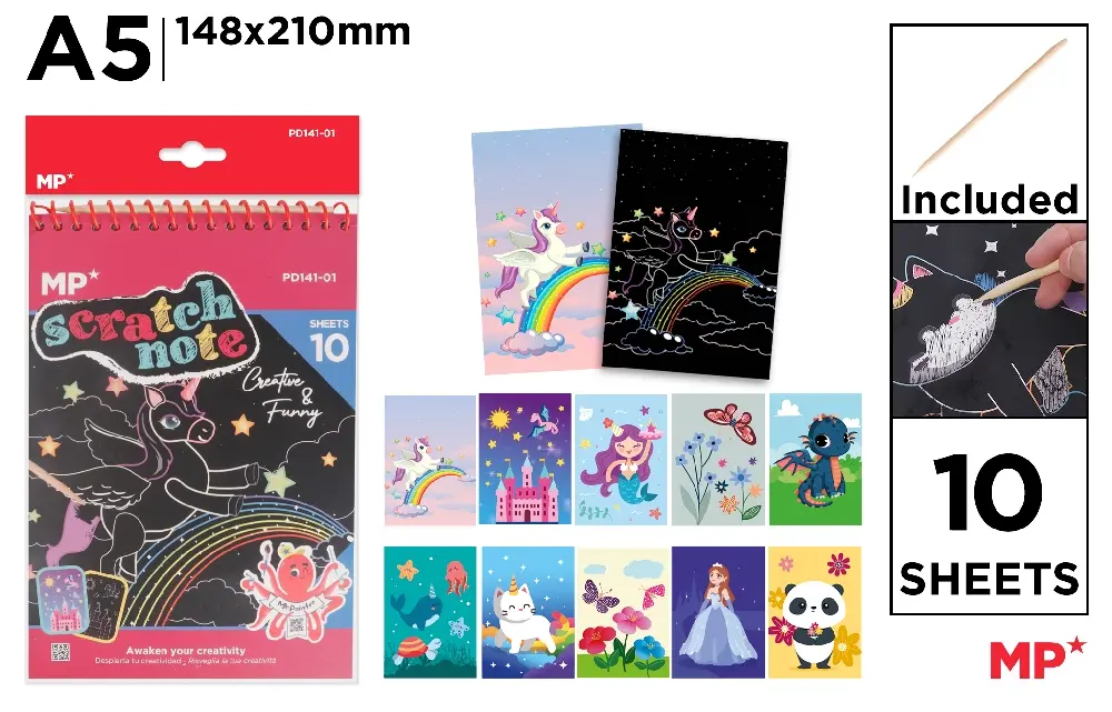 ALBUM IPB SCRAPBOOKING A5 SPIRA NEGRU 10 COLI PD141-01 [1]