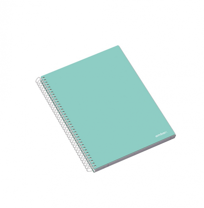 AM CAIET A5 100F SPIRA 5 SUBIECTE AMBAR SCHOOL LINII/PATRATELE 163504 [3]