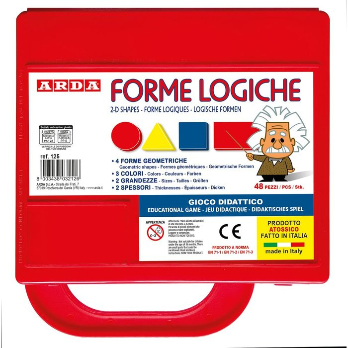 JOC EDUCATIV FORME LOGICE 48/SET SI SERVIETA 125 [2]