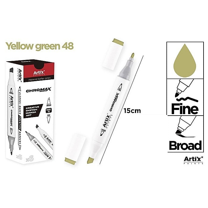 ART MARKER IPB 2 CAPETE VERDE FISTIC 48 PP915-48 [1]