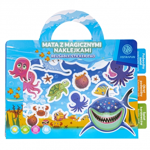 AS ALBUM STICKERE 15x5x10CM ASTRAFUN, PRINTESE, SAFARI, OCEAN, DINOZAURI 320024073 [4]