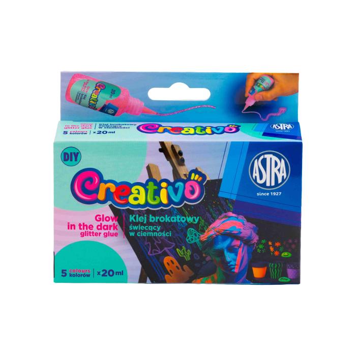 AS LIPICI CU SCLIPICI 20ML 5 CULORI/SET STRALUCESC LA INTUNERIC 332025010 [3]