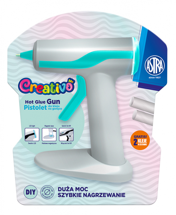 PISTOL DE LIPIT CU SILICON 100-220V, 7X7.5MM + 2 REZERVE 325024001 [3]