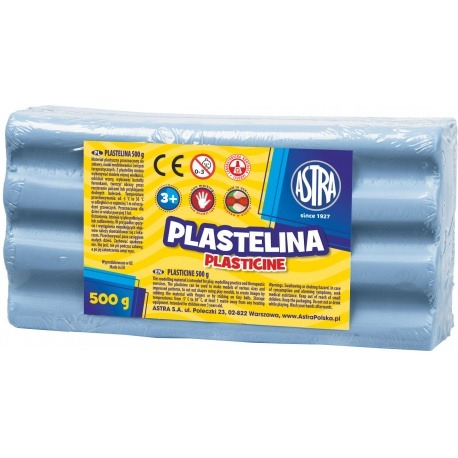 AS PLASTILINA ASTRA 500GR ALBASTRU DESCHIS 303117008 [1]