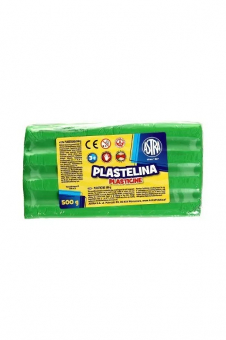 AS PLASTILINA ASTRA 500GR VERDE DESCHIS 303117010 [1]