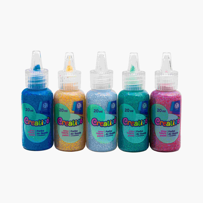 AS VOPSEA TEXTILE CREATIVO CU SCLIPICI 20ML 5 CULORI/SET 301025012 [2]