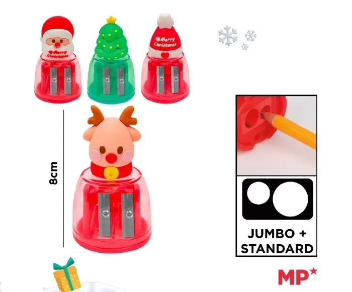 ASCUTITOARE DUBLA CU CONTAINER IPB MOTIV CRACIUN CH57002 [1]