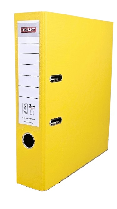 BIBLIORAFT PLASTIFIAT IPB 7.5 CM GALBEN 20204805J [1]