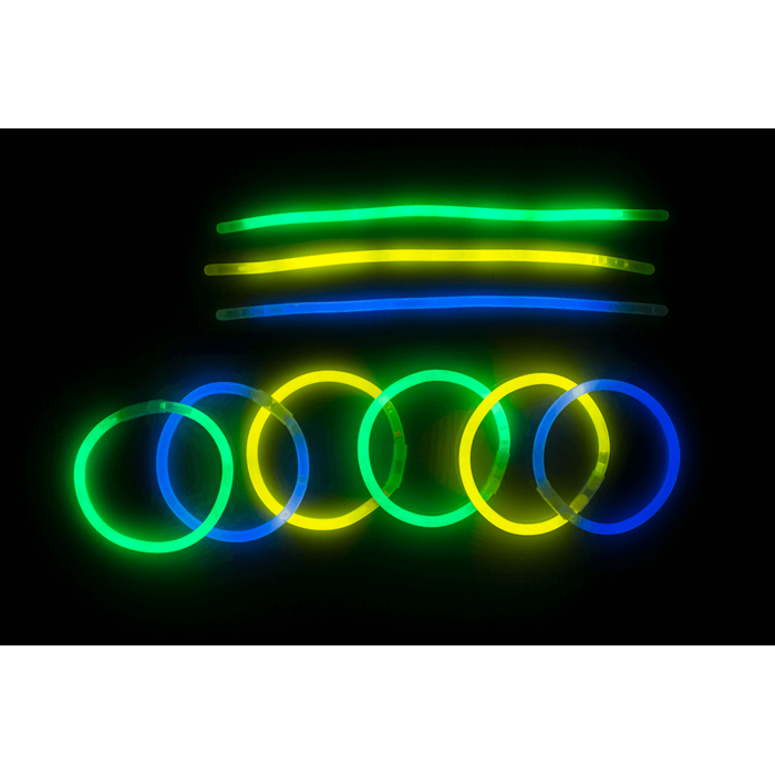 BLU BRATARI FOSFORESCENTE DIVERSE CULORI 20CM 15/SET 90/0983 [7]