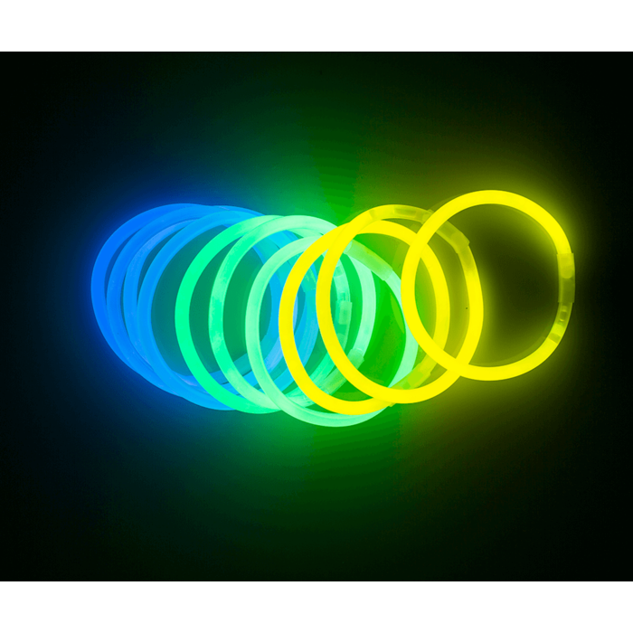 BLU BRATARI FOSFORESCENTE DIVERSE CULORI 20CM 15/SET 90/0983 [10]