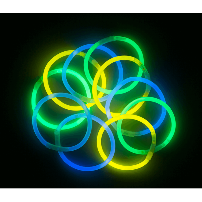 BLU BRATARI FOSFORESCENTE DIVERSE CULORI 20CM 15/SET 90/0983 [9]