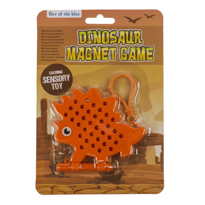 BLU BRELOC CHEI MINI MAGNET DINOZAUR 9.5*7.5CM 59/2254 [12]