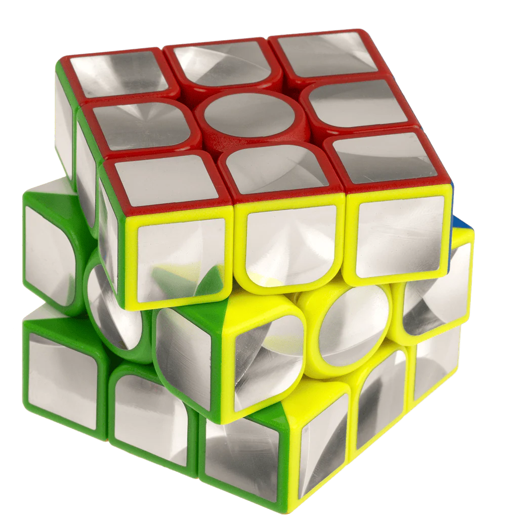CUB RUBIK MAGIC, 5.5CM, DELUXE METALLIC MIRROR 59/2288 [4]