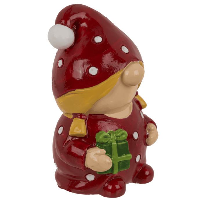 DECORATIUNE DE CRACIUN GNOM 4x3x6CM + MINI SACOSA CADOU 99/6710 [10]