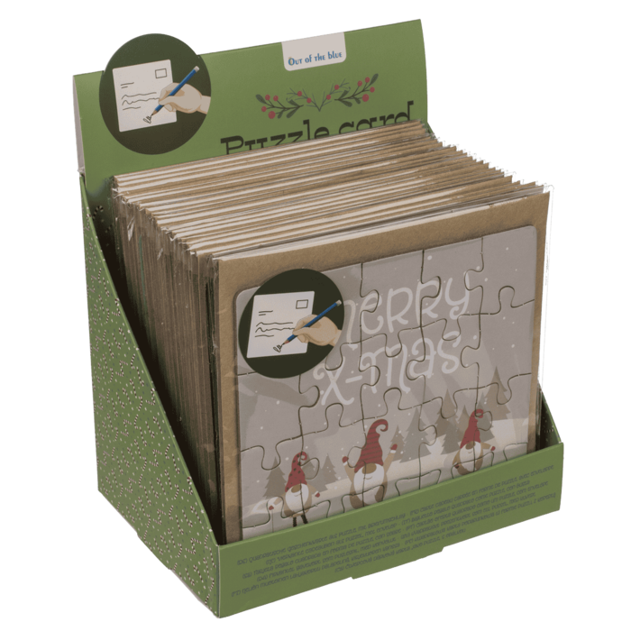 FELICITARE DE CRACIUN + PLIC, FORMA PUZZLE 99/6152 [10]