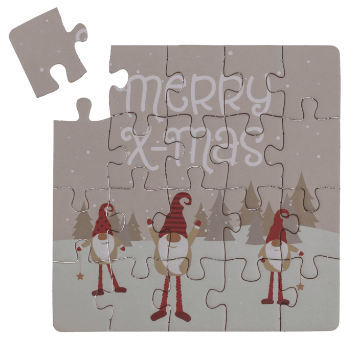 FELICITARE DE CRACIUN + PLIC, FORMA PUZZLE 99/6152 [4]