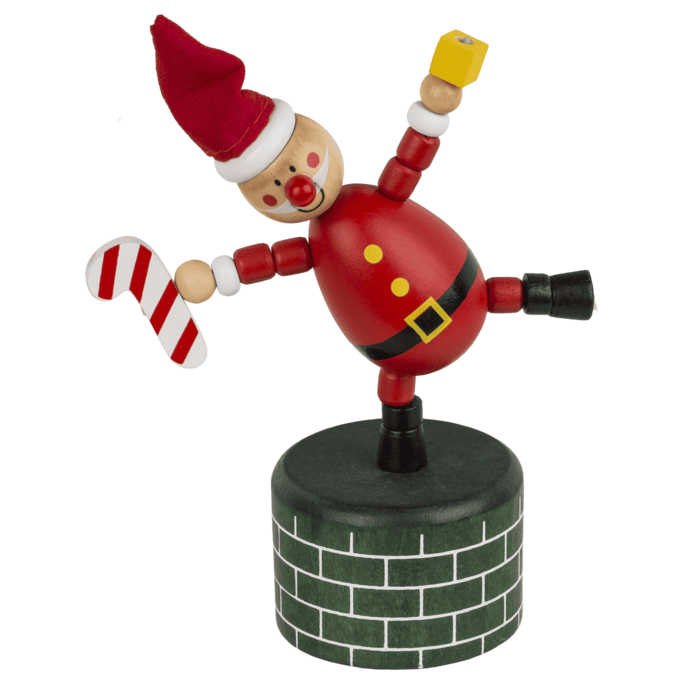 FIGURINA DECOR DIN LEMN 4.6x11CM MOTIV CRACIUN 99/6180 [5]