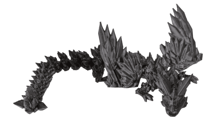 FIGURINA DRAGON, IMPRIMAT 3D, CU OU, DIVERSE CULORI 59/2294 [11]