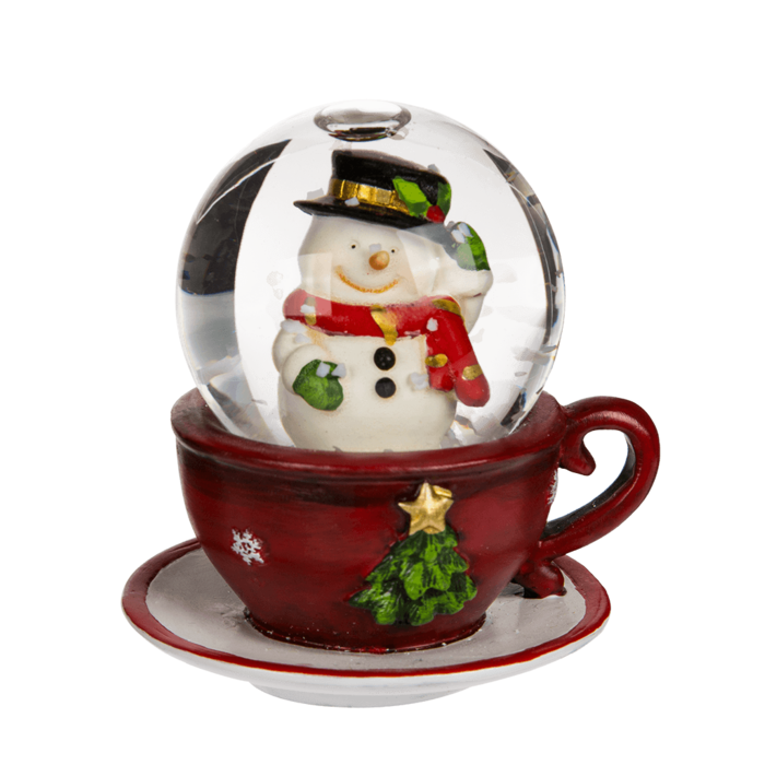 GLOB DECORATIV DIN POLIRASINA 6.5x7CM FIGURINE DE CRACIUN 946101 [4]