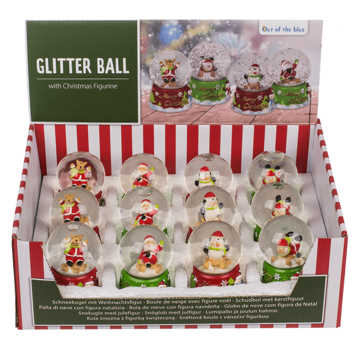 GLOB DECORATIV DIN STICLA 4.5*6.5CM MERRY CHRISTMAS 946070 [7]