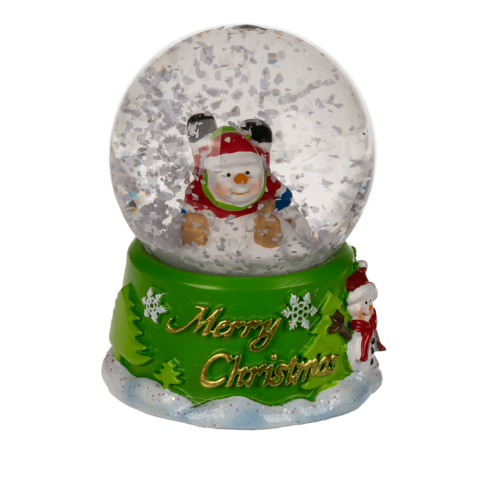 GLOB DECORATIV DIN STICLA 4.5*6.5CM MERRY CHRISTMAS 946070 [6]