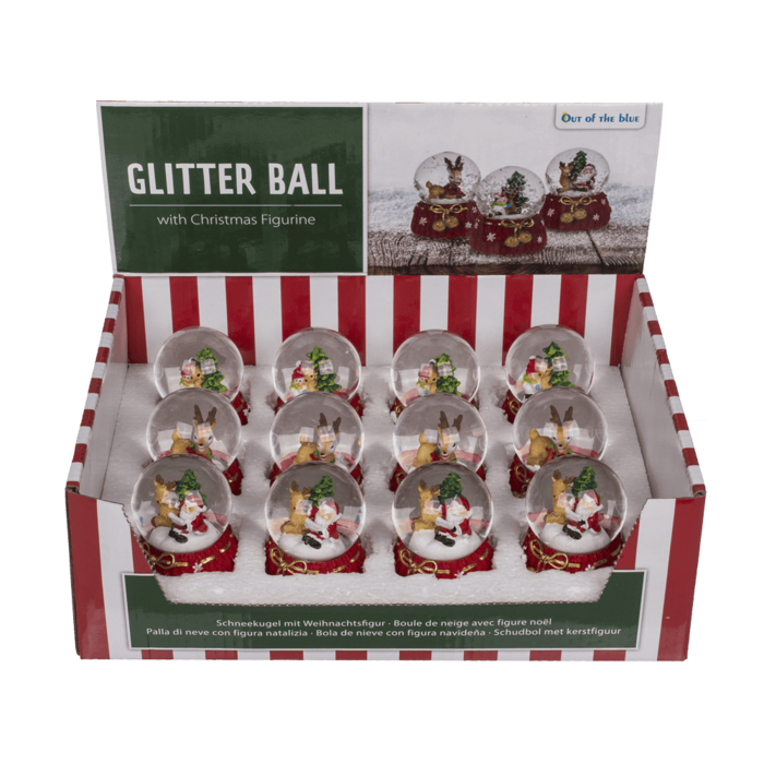 GLOB DECORATIV DIN STICLA 5.5*6.5CM CRACIUN 950141 [5]