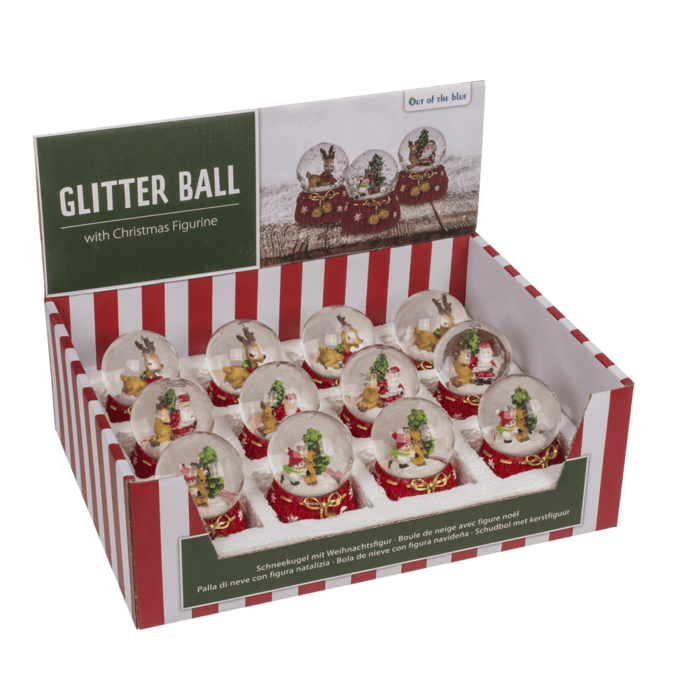 GLOB DECORATIV DIN STICLA 5.5*6.5CM CRACIUN 950141 [6]