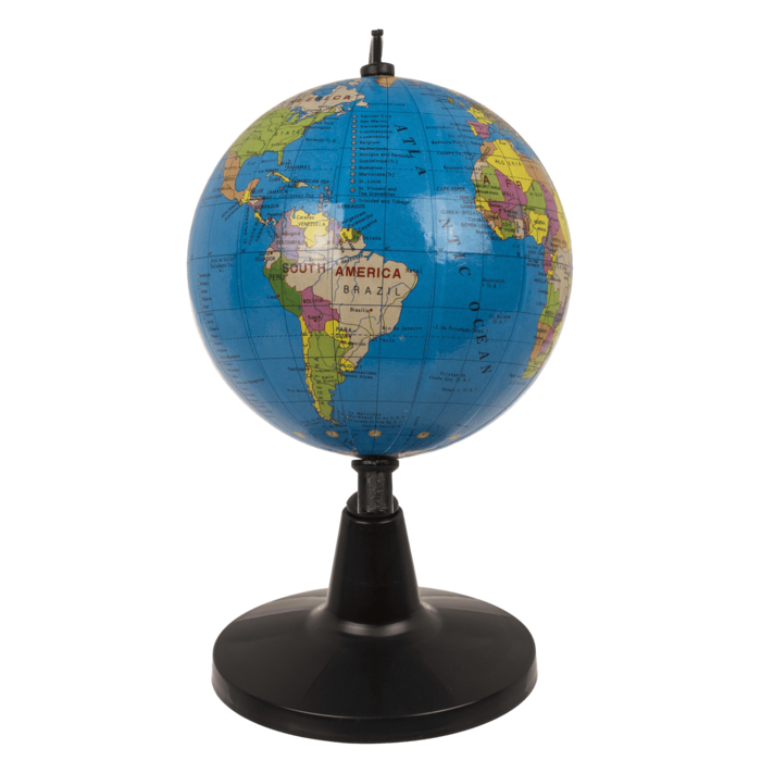 BLU GLOB PAMANTESC 8.5CM SUPORT PLASTIC 29/2798 [5]