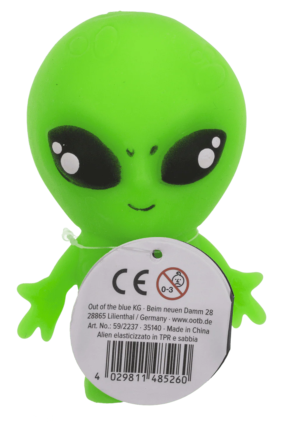 JUCARIE ANTISTRESS 8x12x6CM, ALIEN, STRALUCESTE LA INTUNERIC 59/2237 [7]