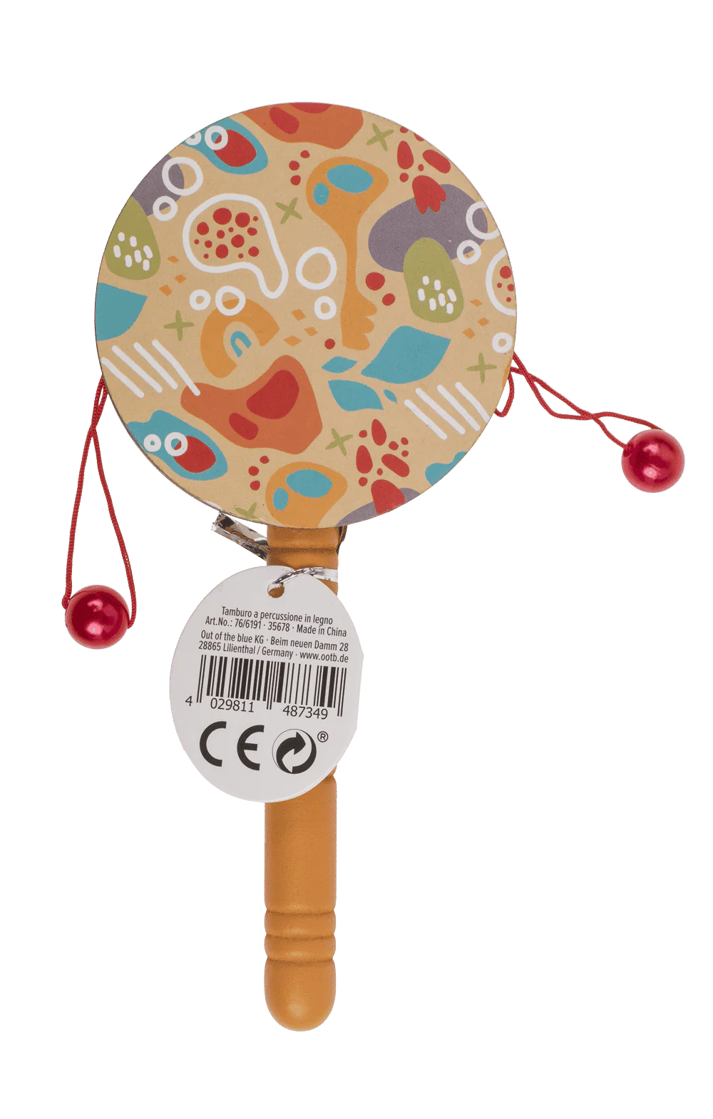 JUCARIE DIN LEMN 16x7.5CM TOBA DE PERCUTIE 76/6191 [3]