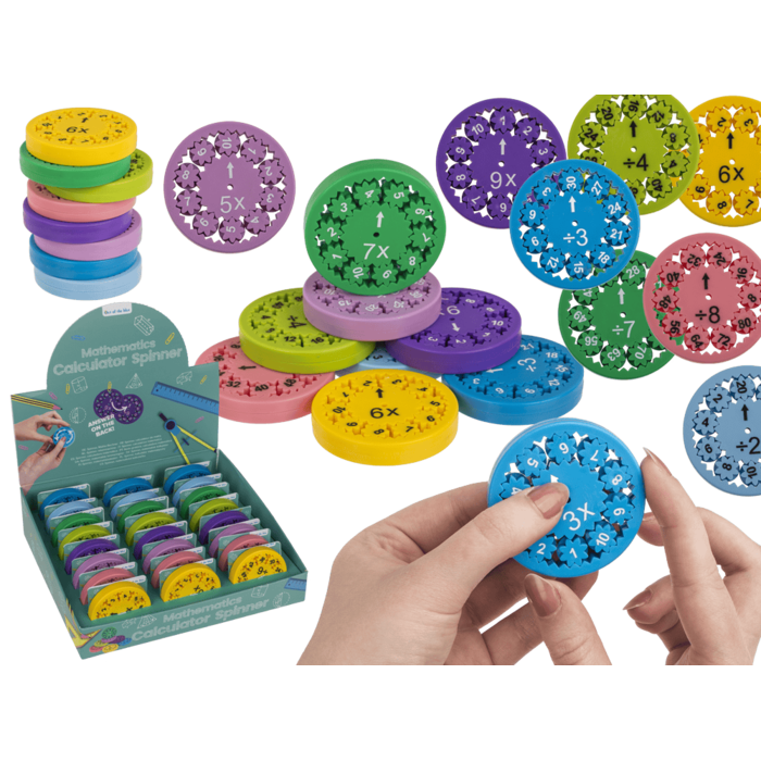 BLU JUCARIE SPINNER 5.5CM CU TABLA INMULTIRII SI A IMPARTIRII 61/6678 [1]