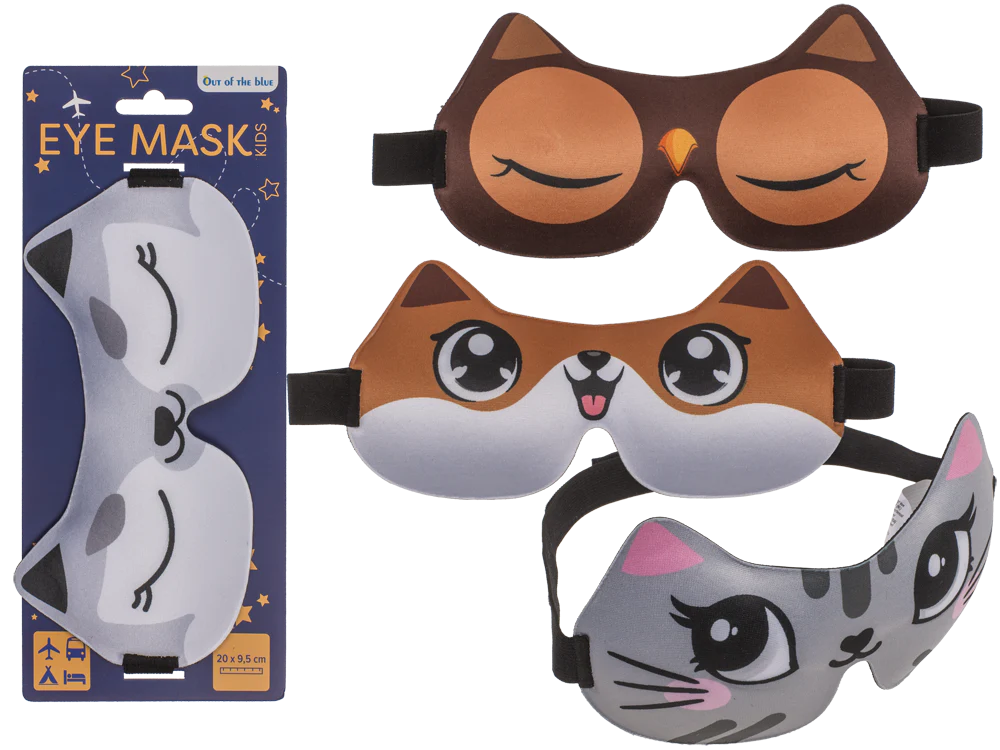 MASCA DE SOMN PENTRU COPII – model animale, 20x9.5CM, ANIMALE 32/2149 [6]