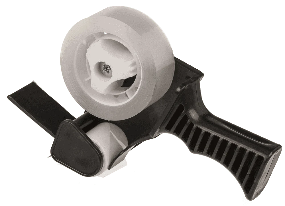 MINI DISPENSER CU BANDA ADEZIVA 7x3x12.5CM, 25M, ROSU/NEGRU 29/2781 [6]