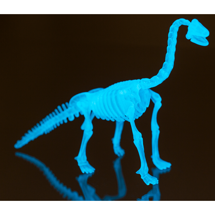 BLU MINI KIT ASAMBLARE SCHELET DE DINOZAUR 10CM GLOW IN THE DARK 59/2194 [14]