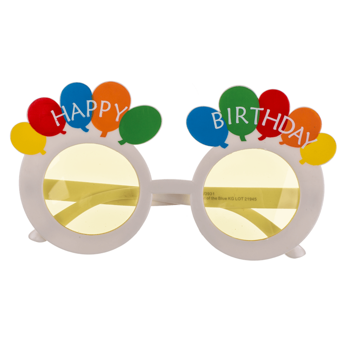 BLU OCHELARI PLASTIC FUNNY 16*12CM PETRECERE 18/3931 [6]