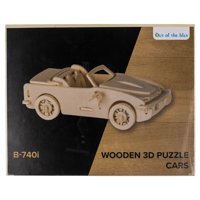PUZZLE LEMN 3D 4*15CM MASINI DIVERSE MODELE 76/6048 [8]