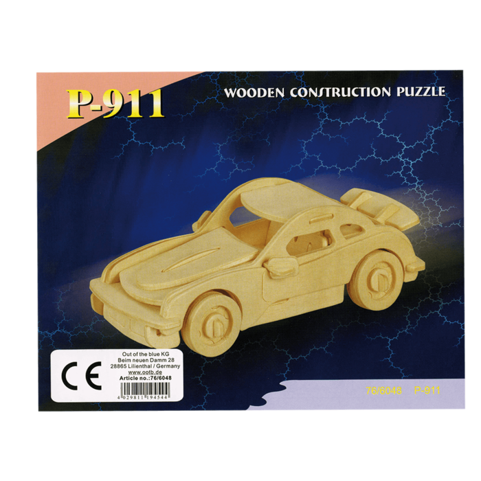 PUZZLE LEMN 3D 4*15CM MASINI DIVERSE MODELE 76/6048 [3]