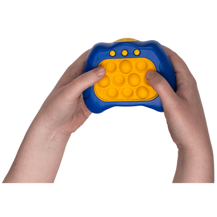 BLU QUICK PUSH - CONSOLA JOCURI POP IT CU SUNET SI LUMINA LED 12.5CM 79/7022 [11]