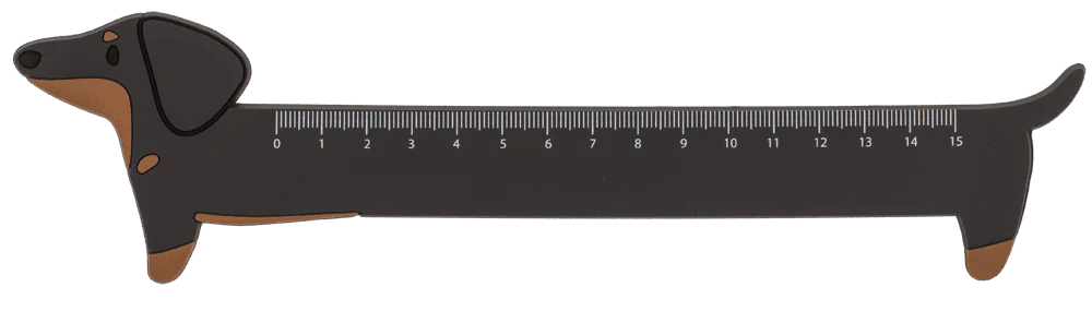 RIGLA FLEXIBILA CAUCIUC 15CM DIVERSE ANIMALE 29/2735 [6]