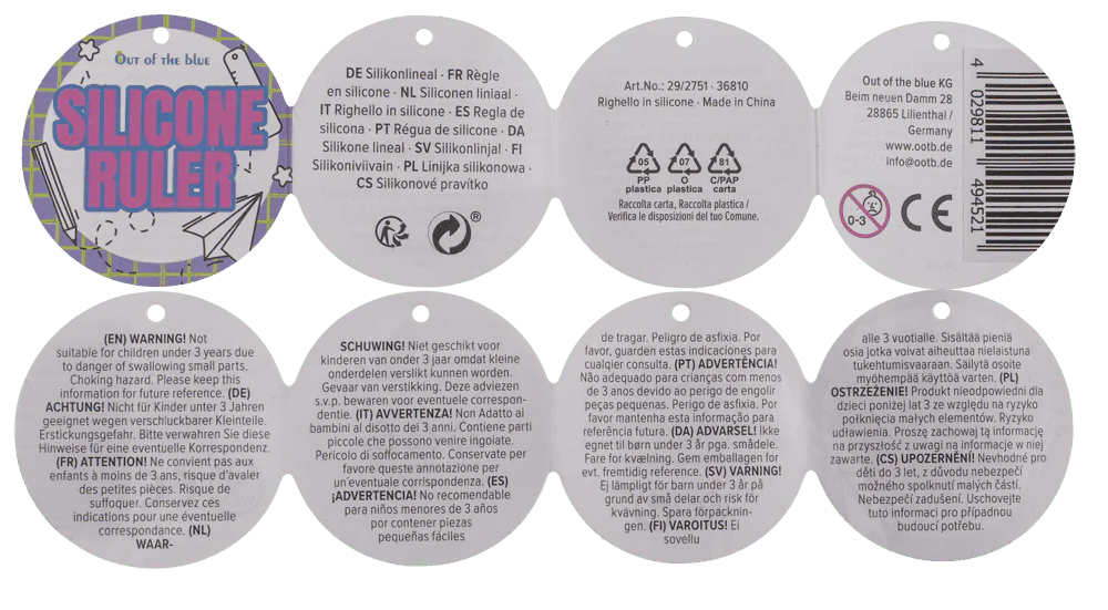 RIGLA FLEXIBILA SILICON 30CM DIVERSE CULORI 29/2751 [8]