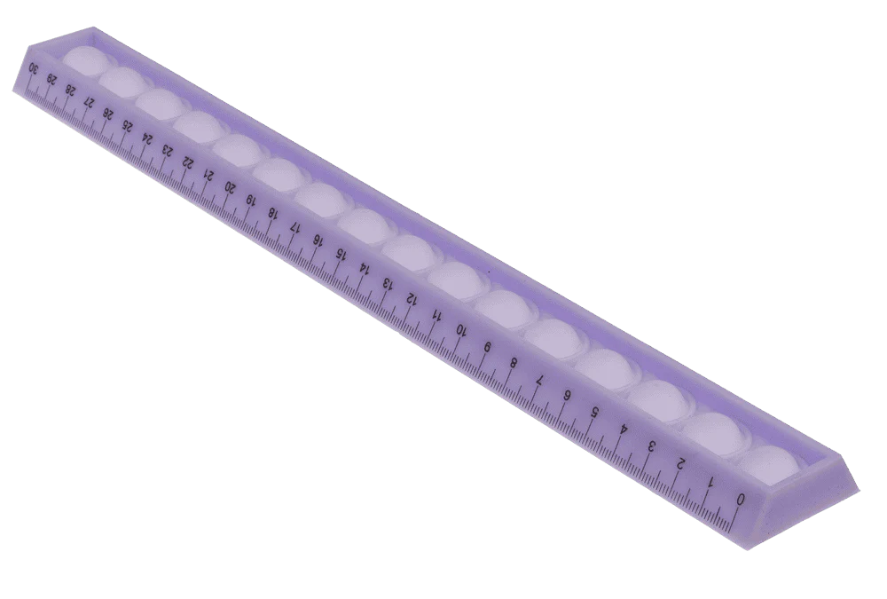 RIGLA FLEXIBILA SILICON 30CM DIVERSE CULORI 29/2751 [2]