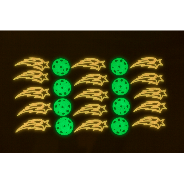 BLU SET DECOR UNIVERS, STELE SI PLANETE CARE STRALUCESC LA INTUNERIC, NEON, 100 BUC 90/0968 [4]